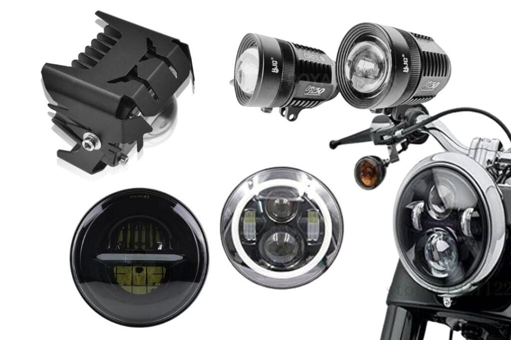 Motorcycle auxiliary lights